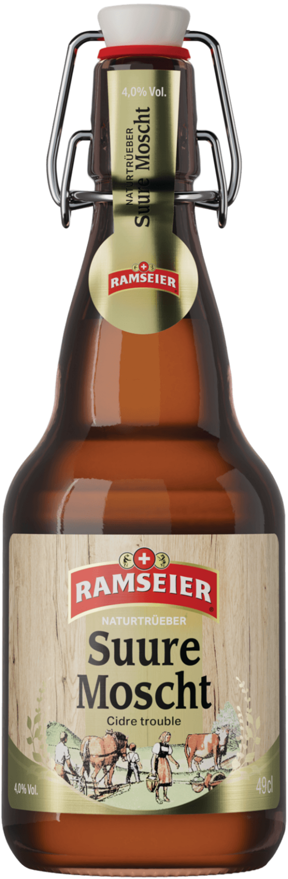 RAMSEIER Suure Moscht Trueb 49cl Buegel DE FR