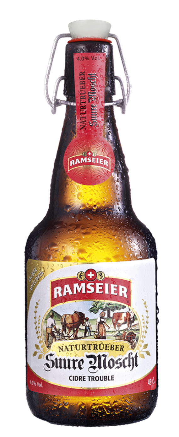 RAMSEIER Suure Moscht klar ohne Alkohol RAMSEIER